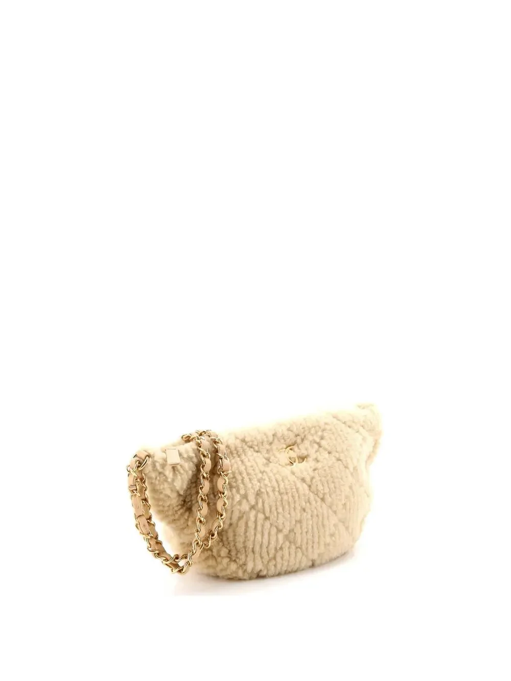 Chanel Coco Neige Half Moon Chain Hobo #230099C49B